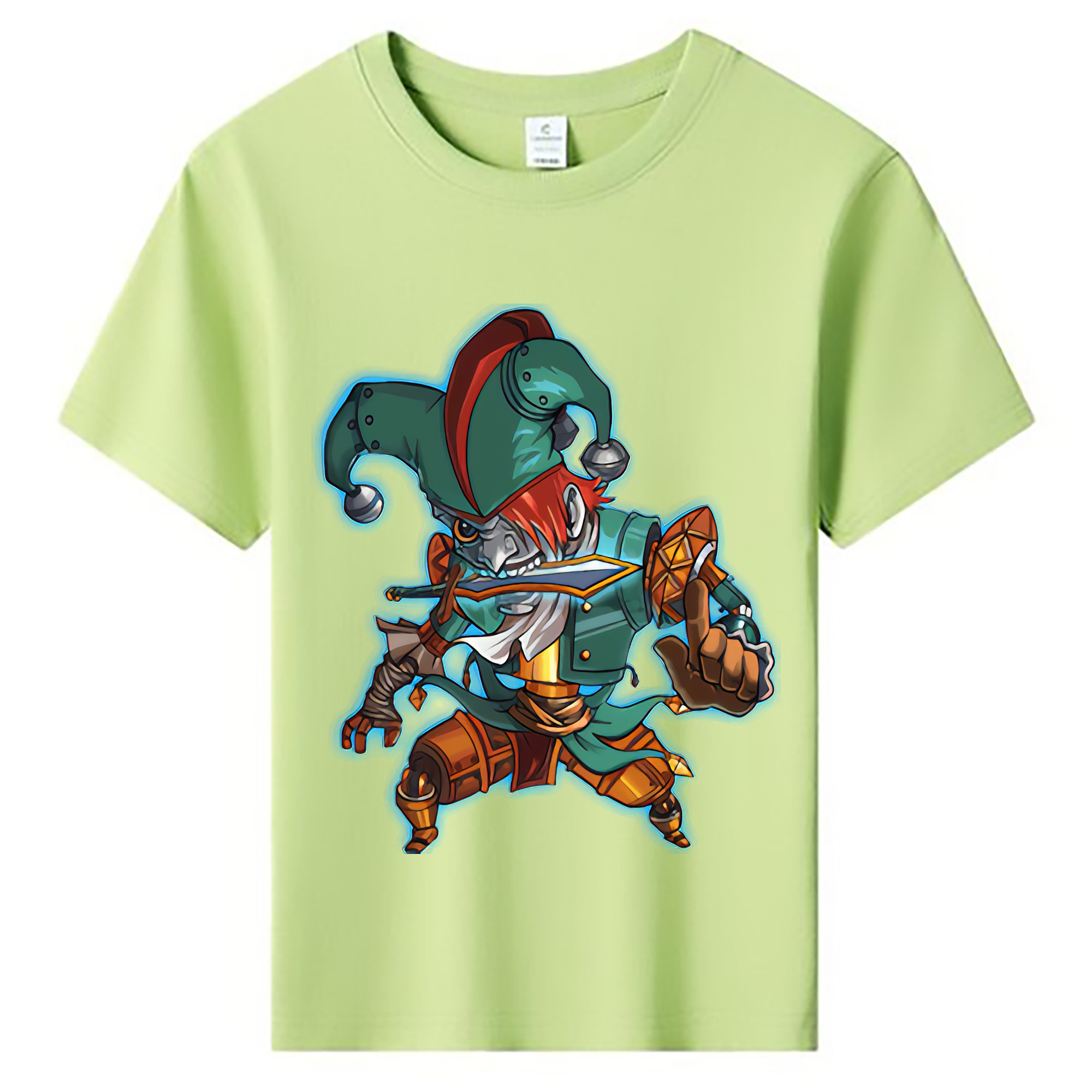（画像用） リーグ・オブ・レジェンド League of Legends LOL 綿100％キッズTシャツ（フロントプリント）